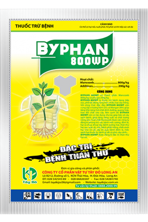 Byphan 800WP - Đặc trị bệnh thán thư